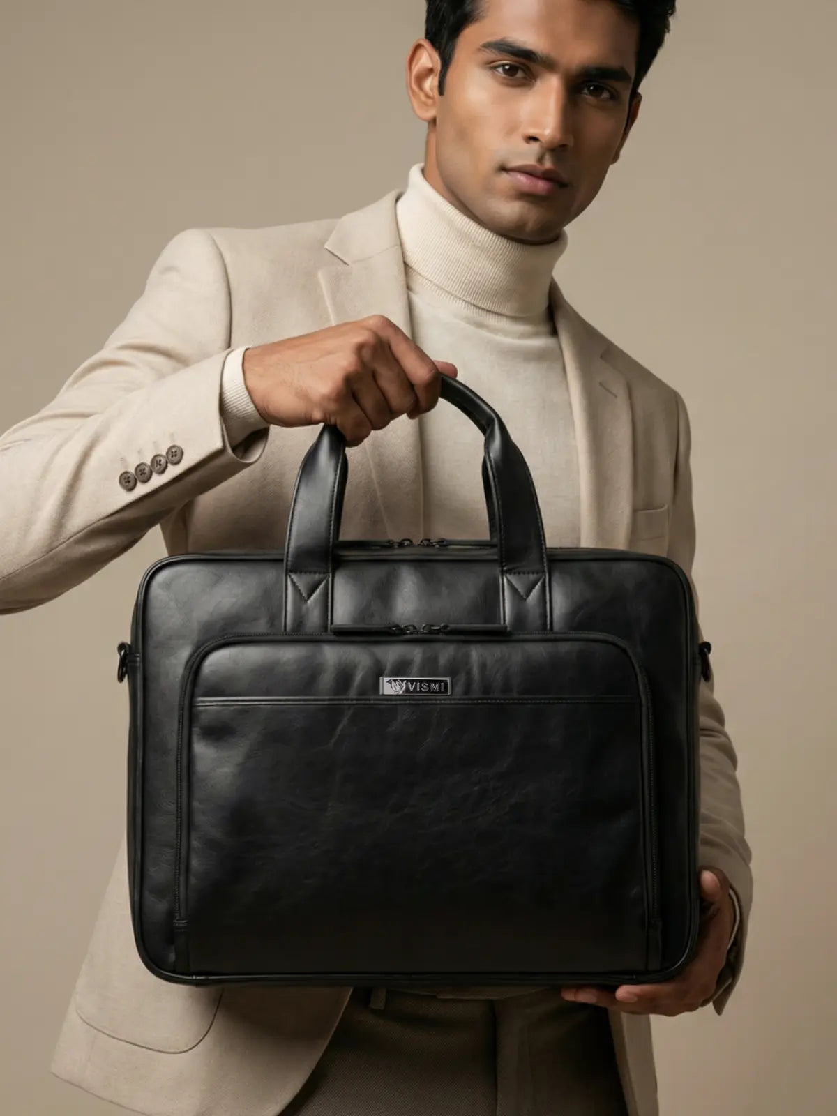 Legacy Laptop Messenger Bag- Black