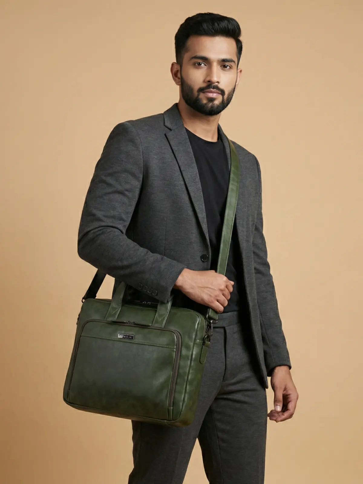 Legacy Laptop Messenger Bag- Olive Green
