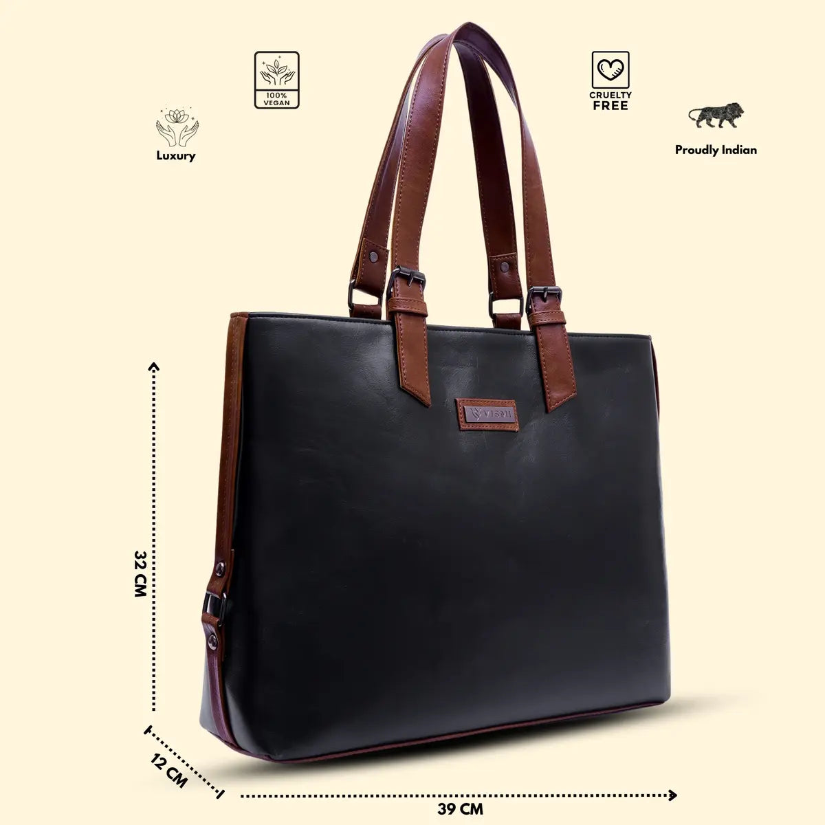 Special Rakhi Gift Combo - Laptop Bag + Tote Handbag