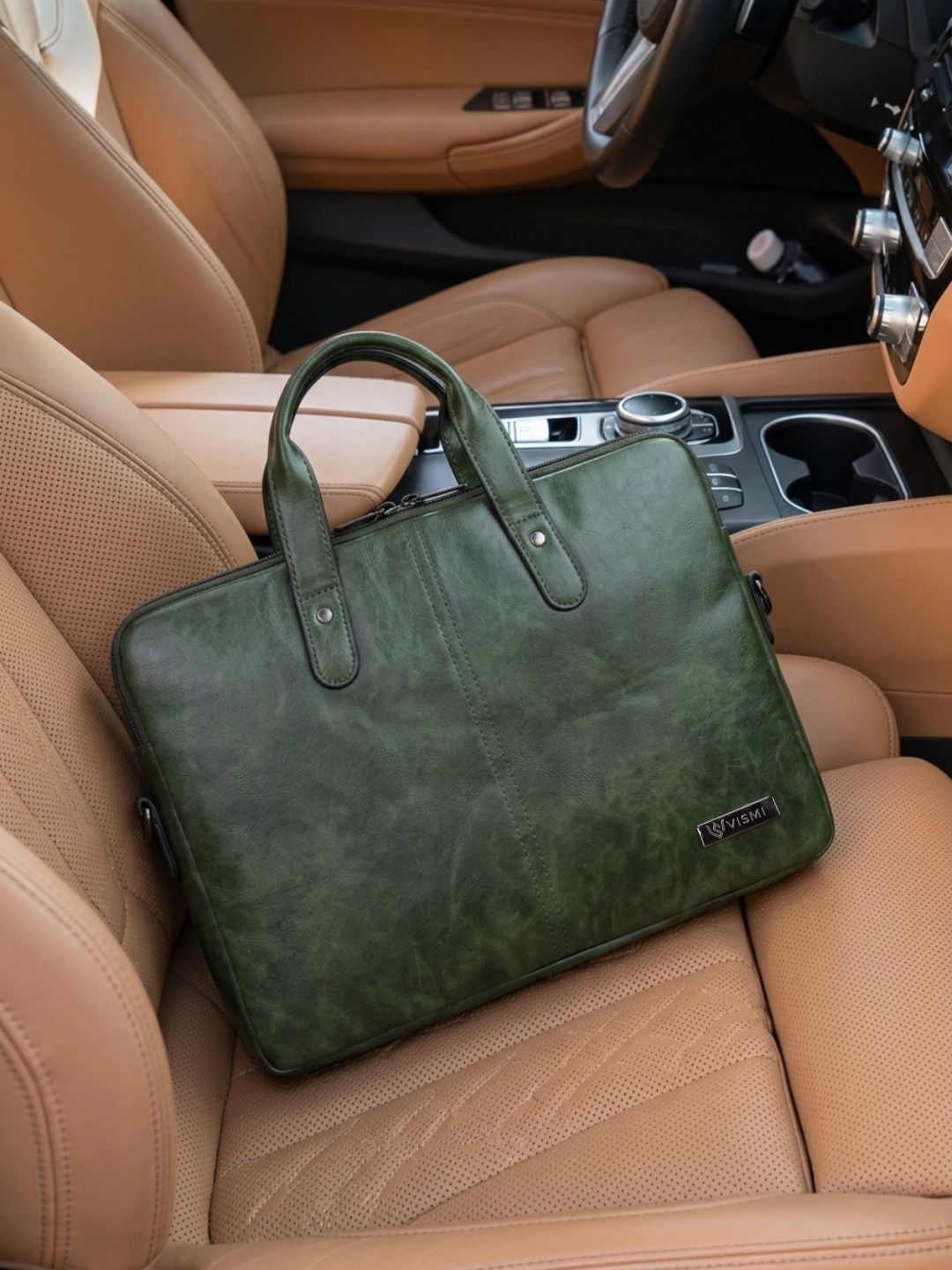 Timeless Kairo Laptop Bag - Olive Green