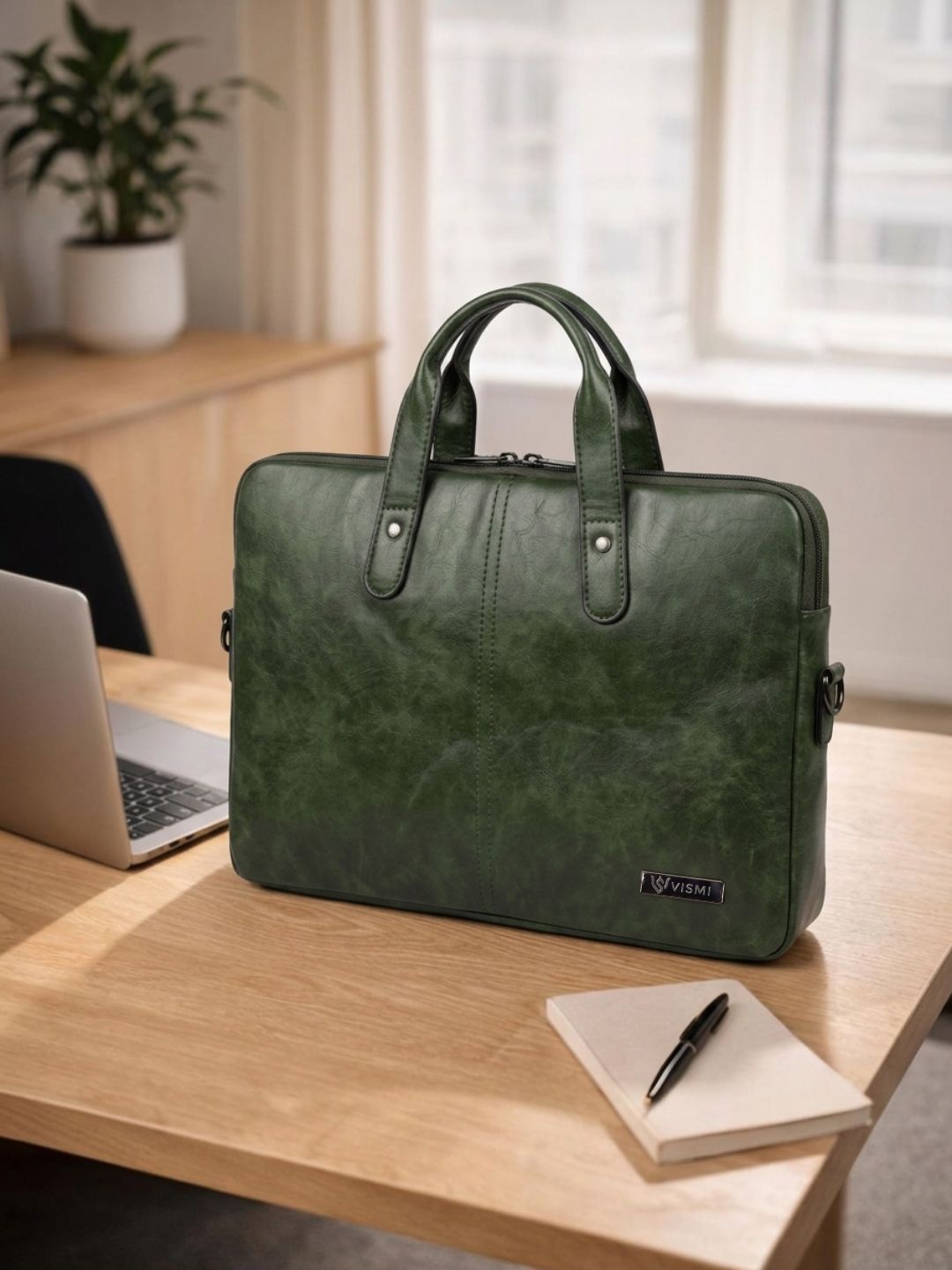 Timeless Kairo Laptop Bag - Olive Green