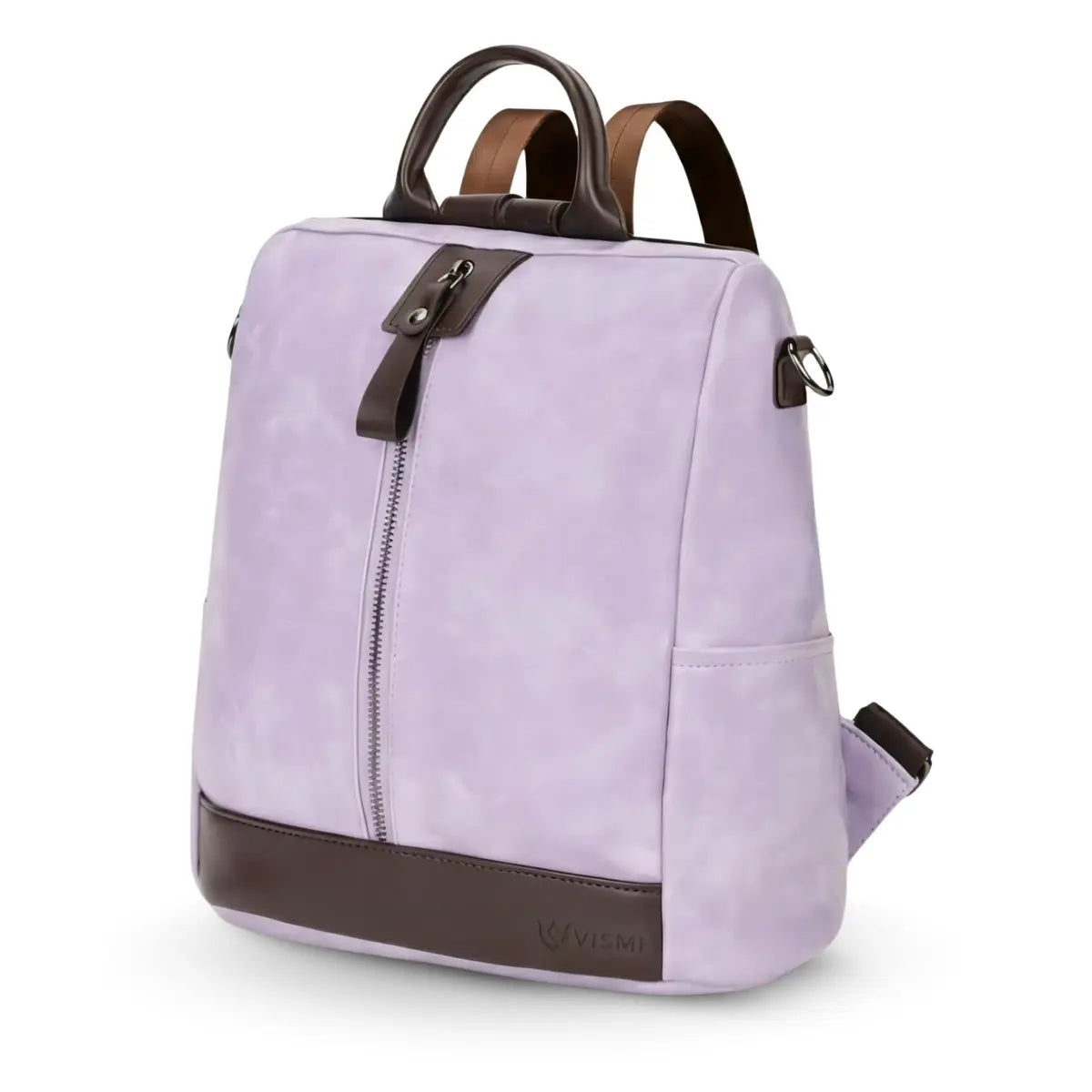 Timeless Aura Women Backpack Handbag - Lavender