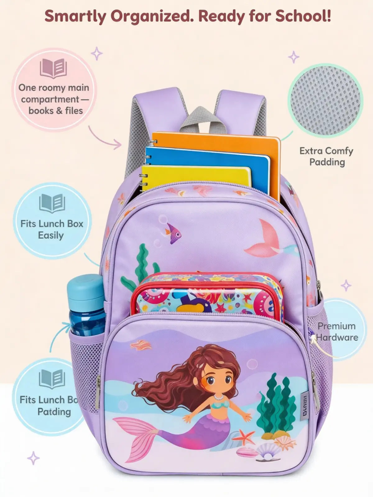 Everyday Essentials Pre School Bag – Mermaid