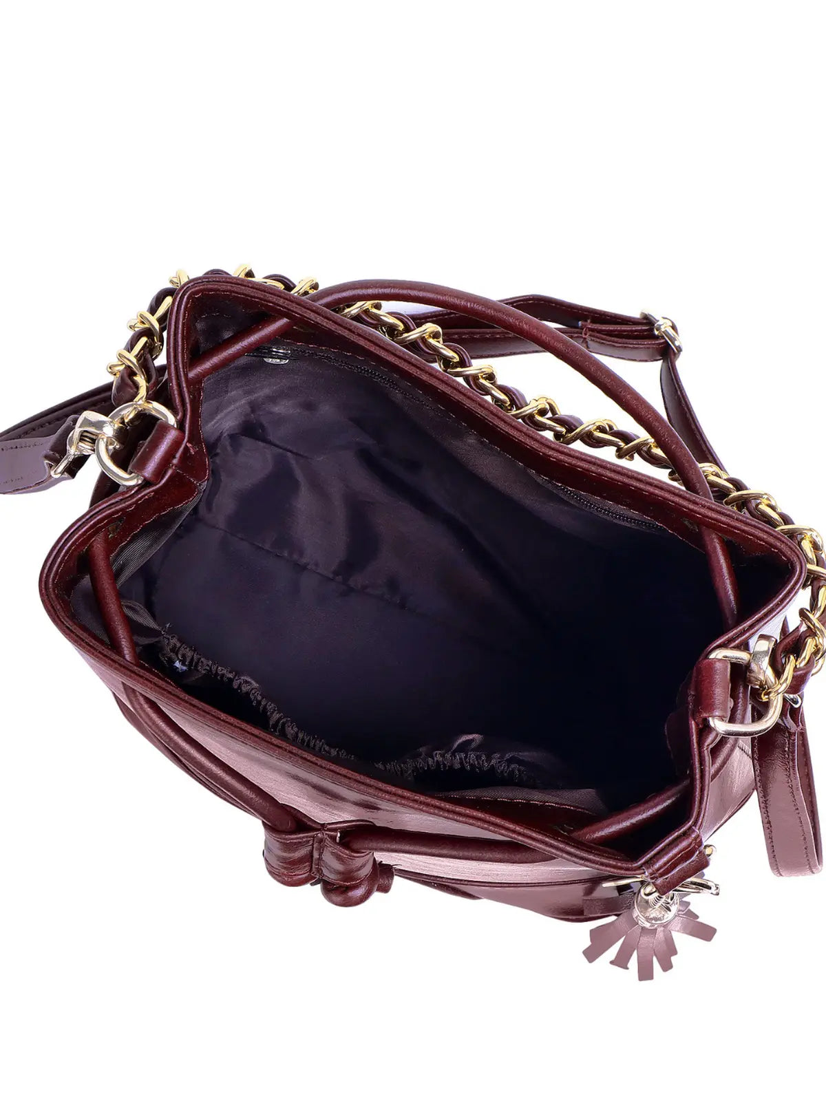 Timeless Charm Evening Bag - Wine