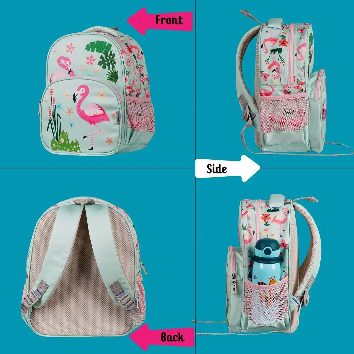 Everyday Essentials Pre School Bag - Flamingo