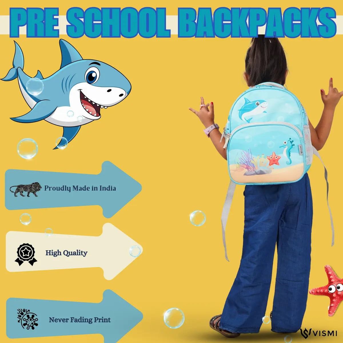 Everyday Essentials Pre School Bag - Baby Shark