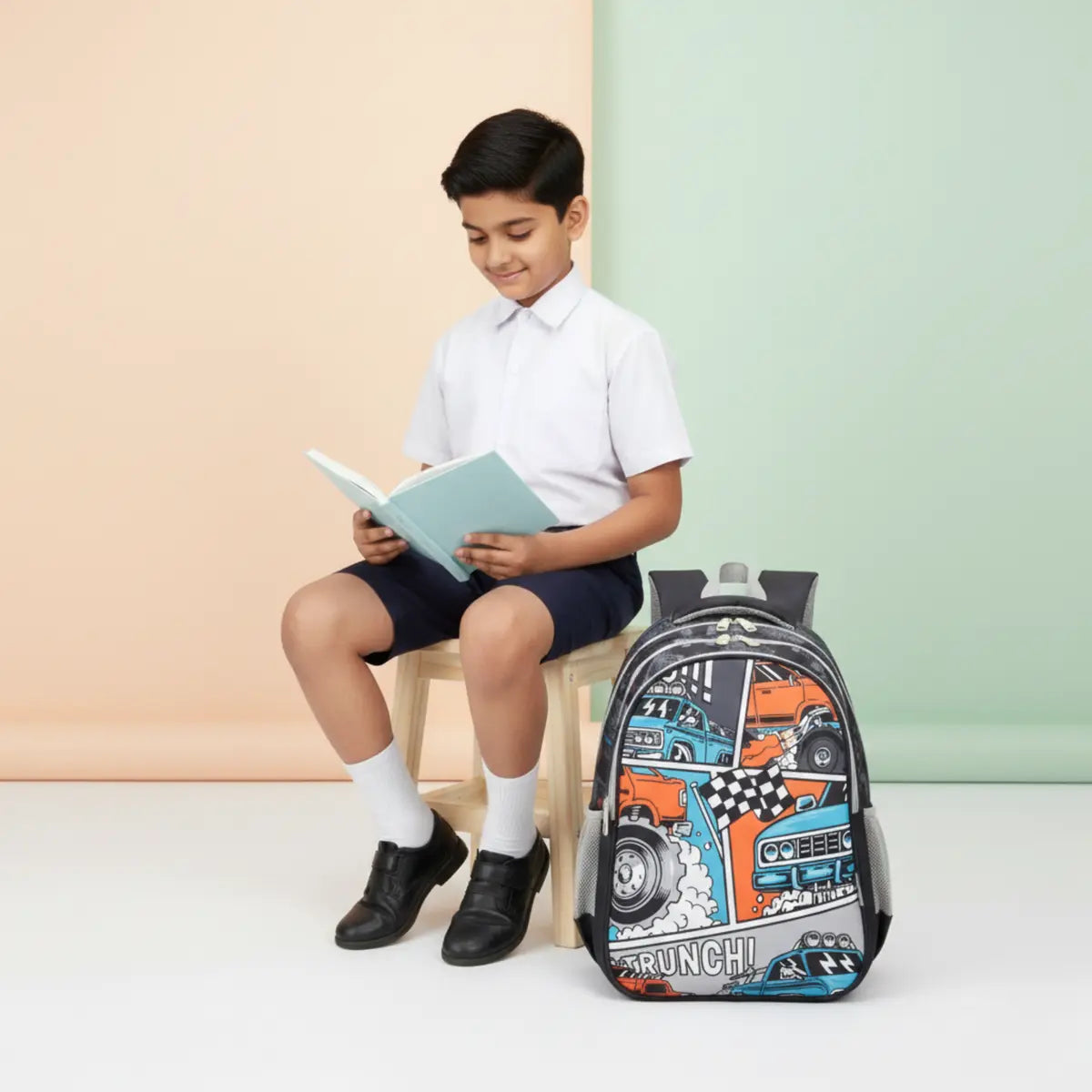 Everyday Essentials Elementary School Bag - Mustang Marvel