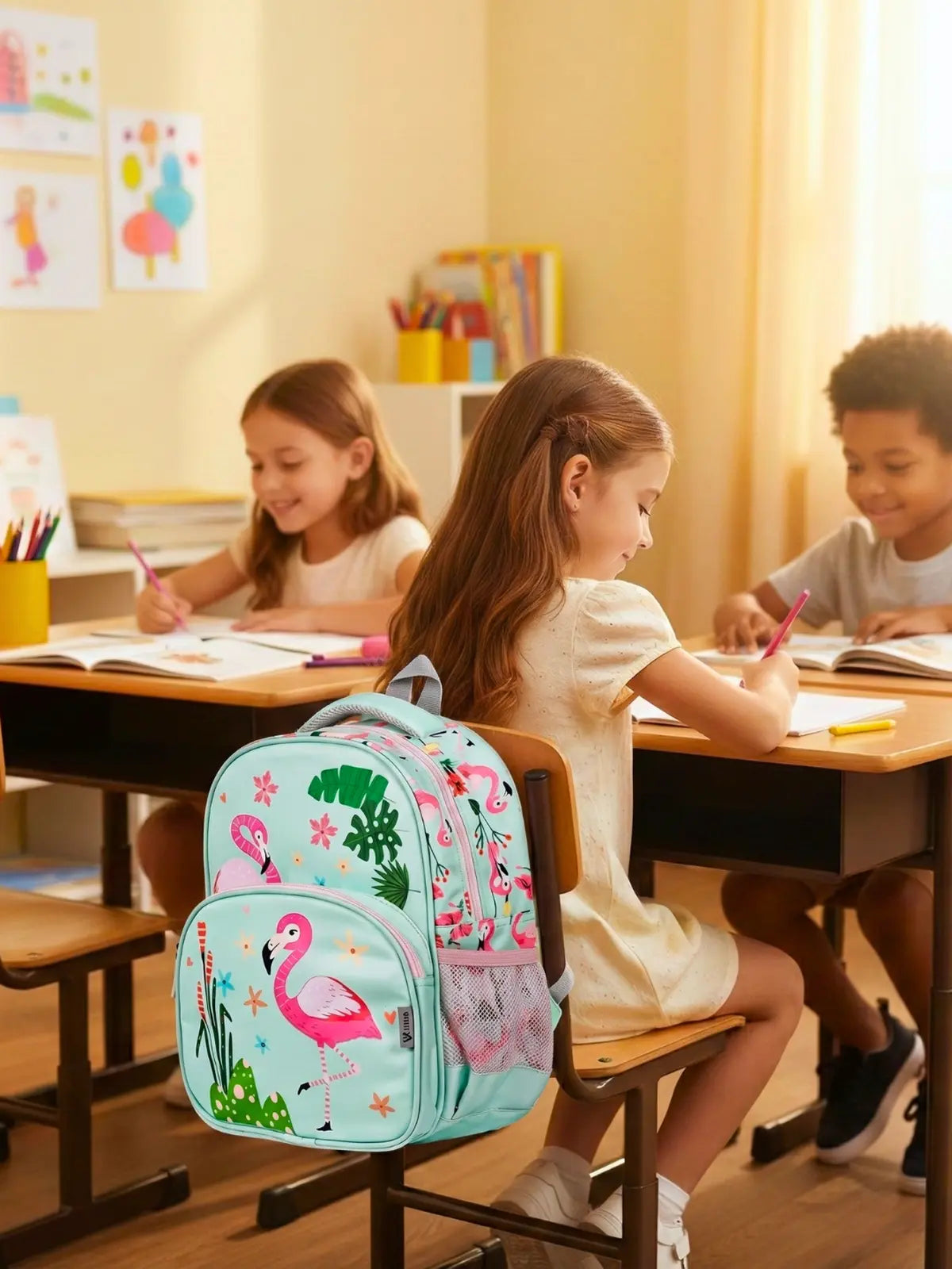 Everyday Essentials Pre School Bag - Flamingo