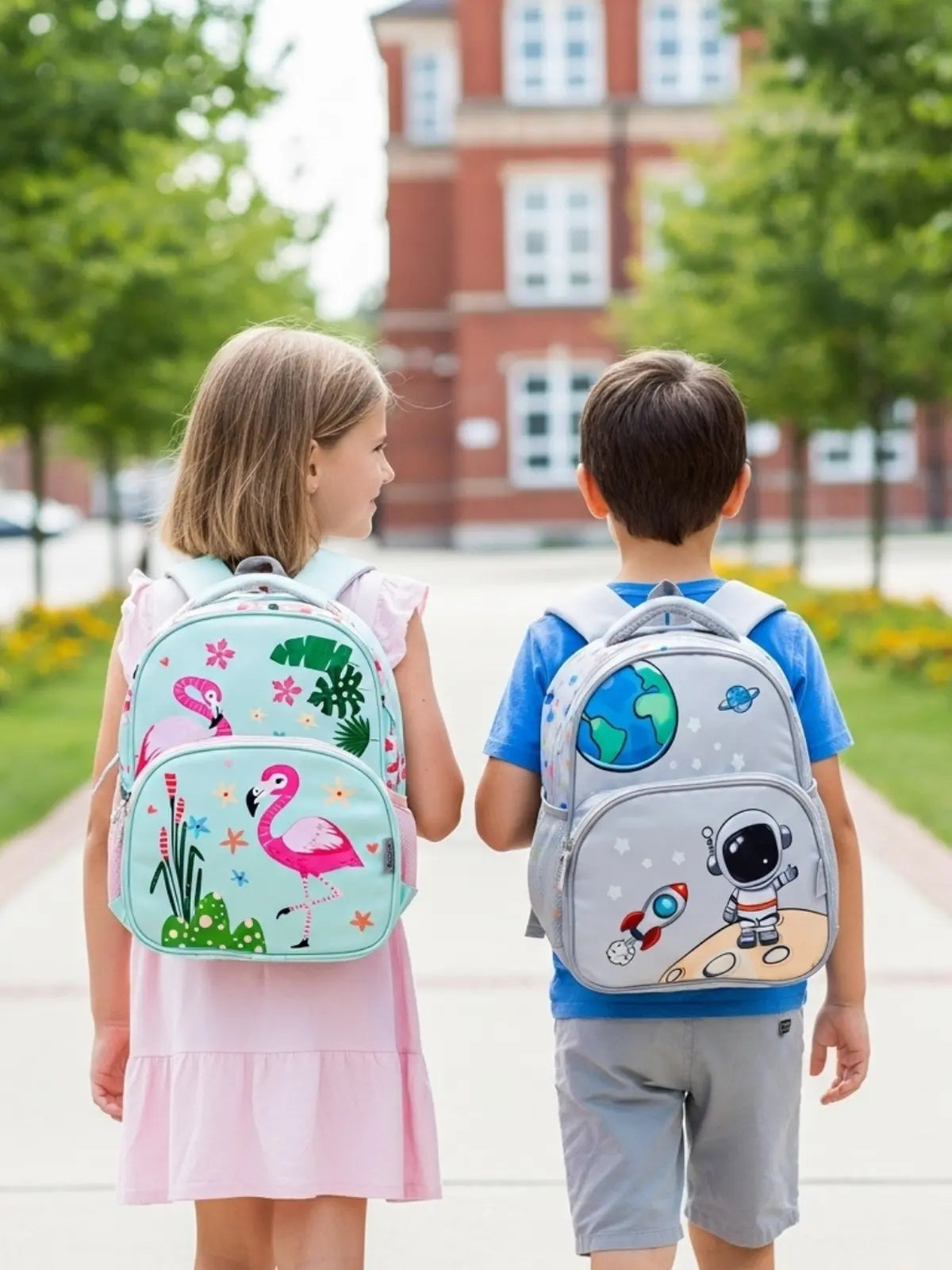 Everyday Essentials Pre School Bag - Flamingo