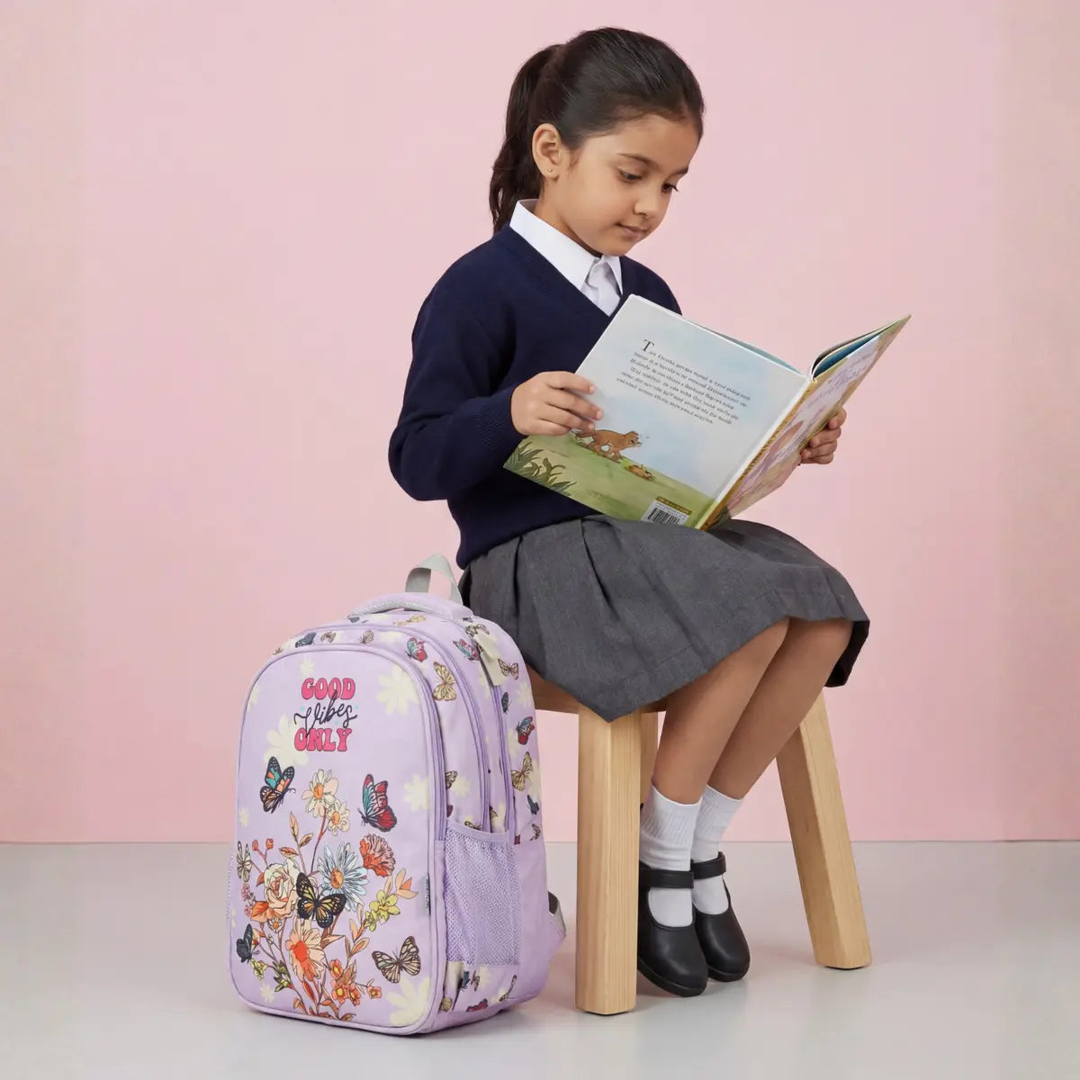 Everyday Essentials Elementary School Bag - Floral