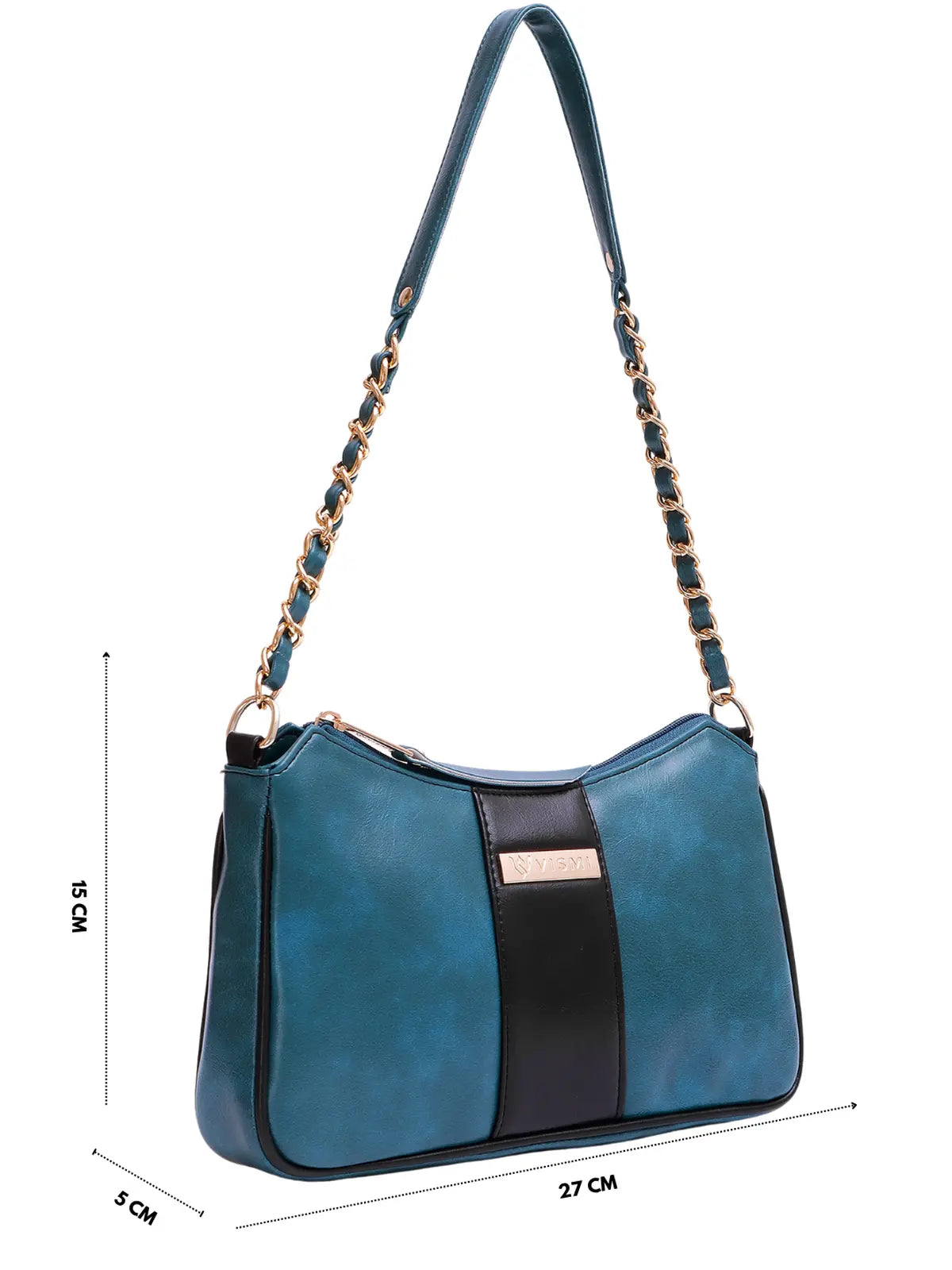 Timeless Glam Evening Bag - Teal blue