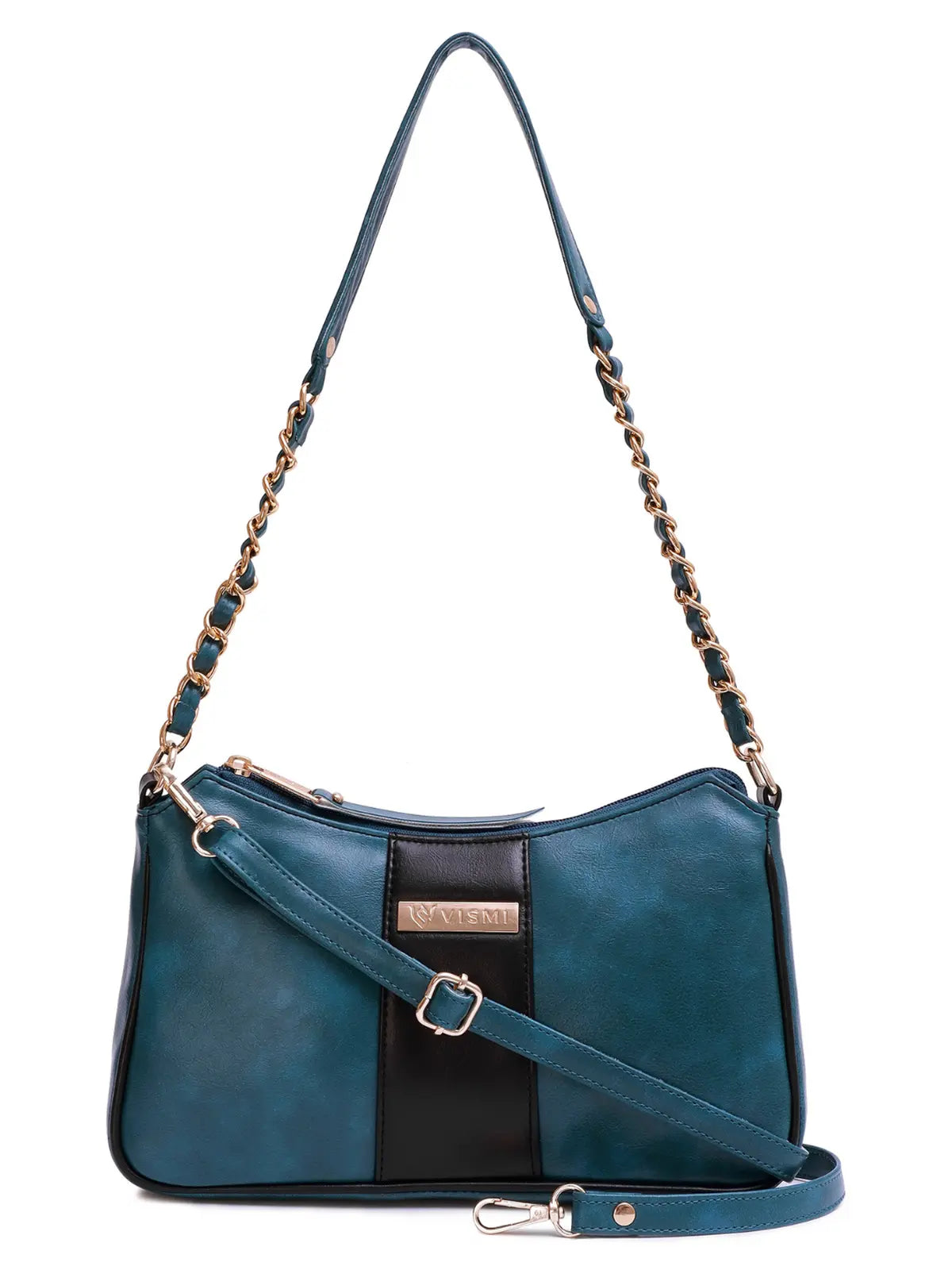 Timeless Glam Evening Bag - Teal blue