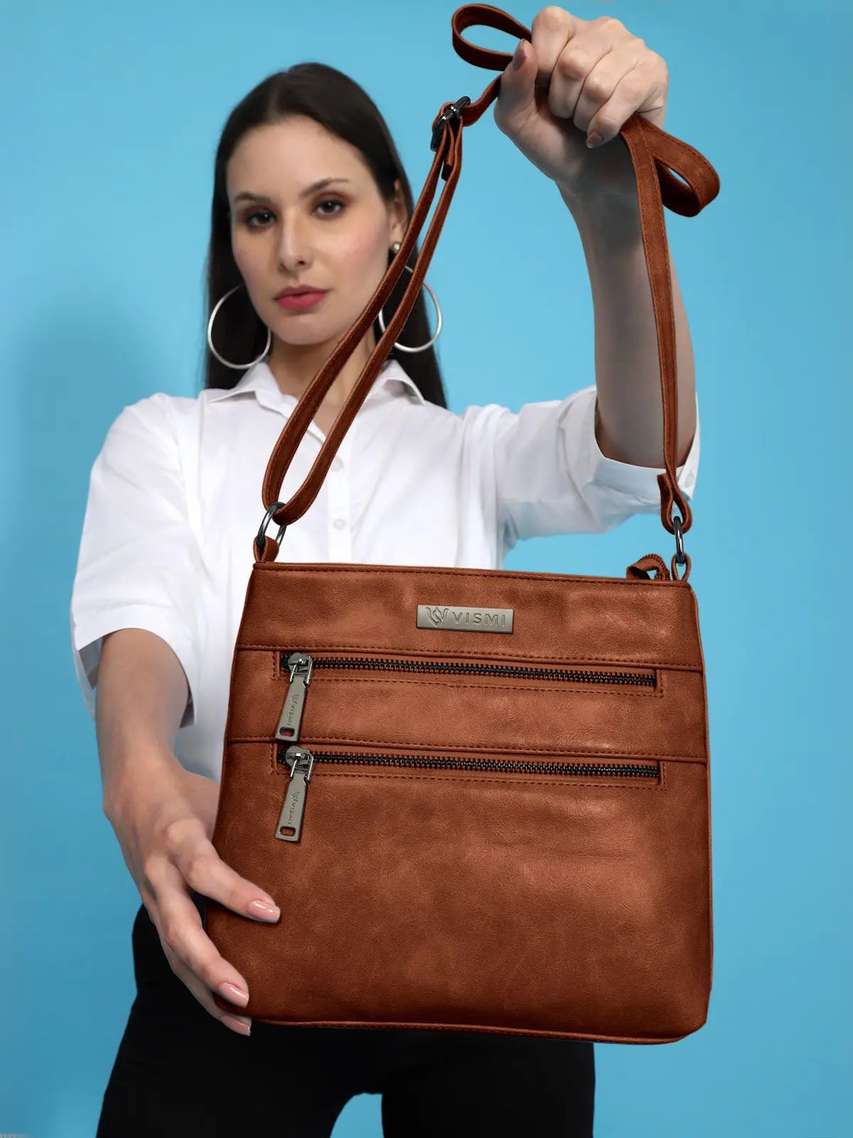 Timeless Versa Women's Sling Bag - Tan