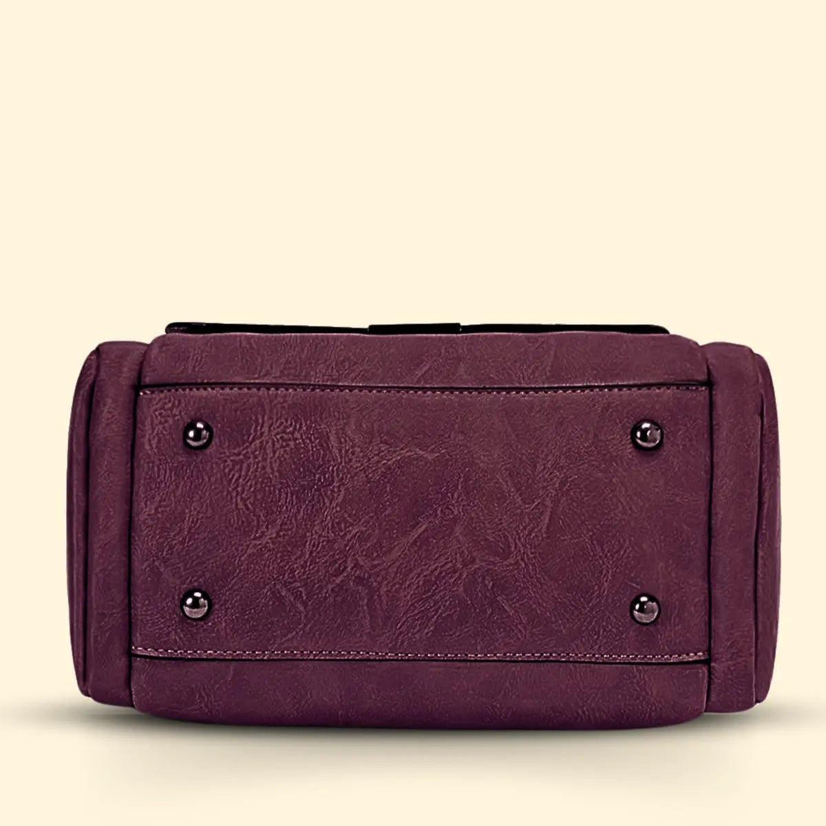 Timeless Mystique Satchel Handbag - Wine