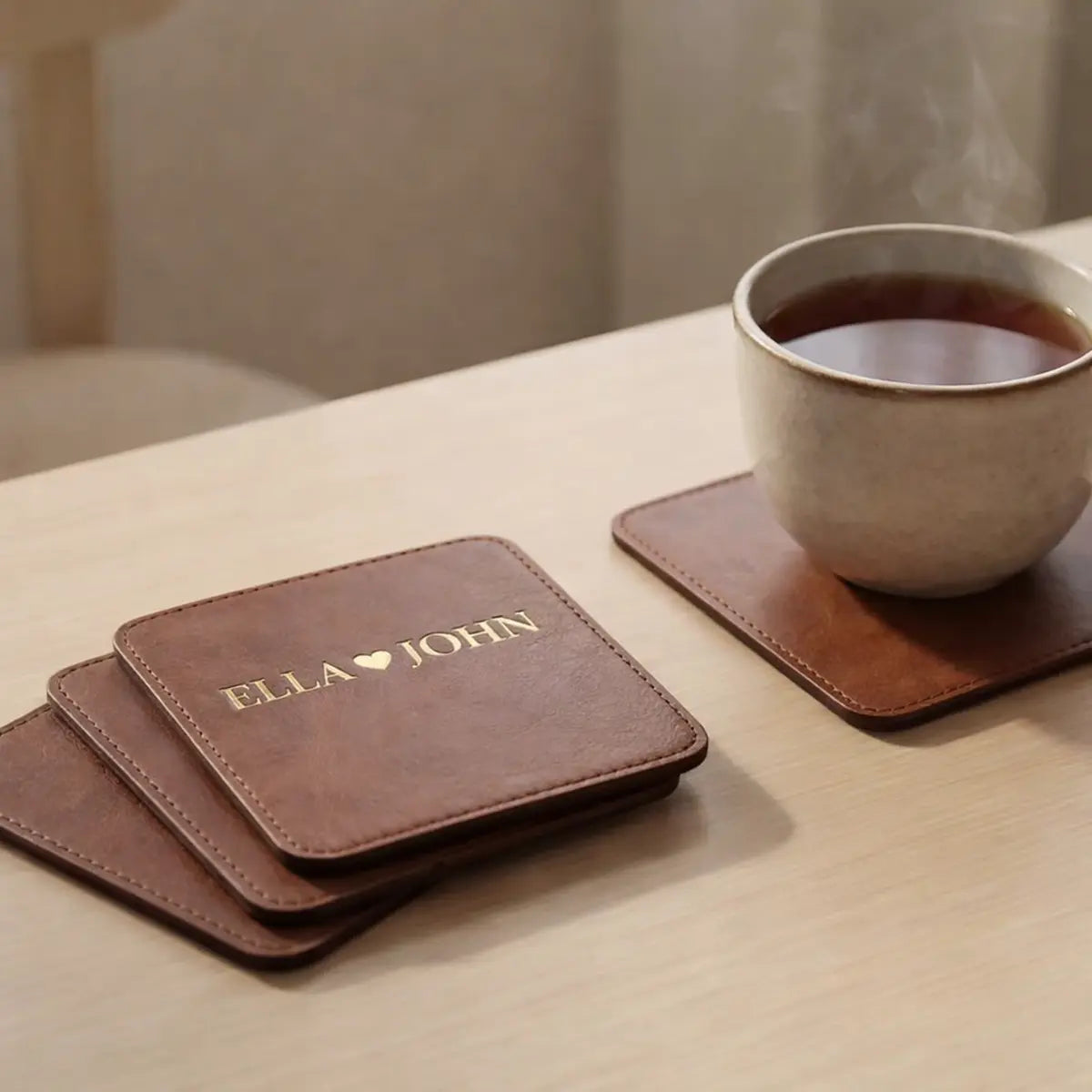 Timeless Pad Coaster Set - Pack of 4