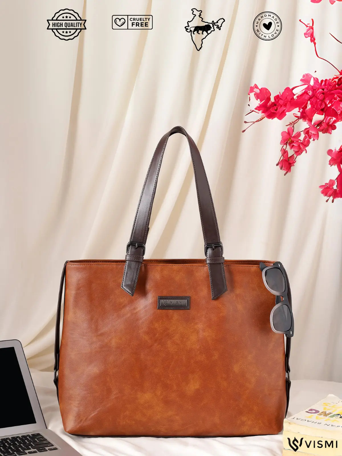 Timeless Classic Work Tote Bag - Tan