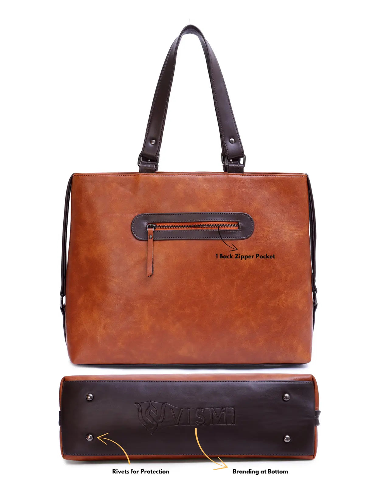 Timeless Classic Work Tote Bag - Tan