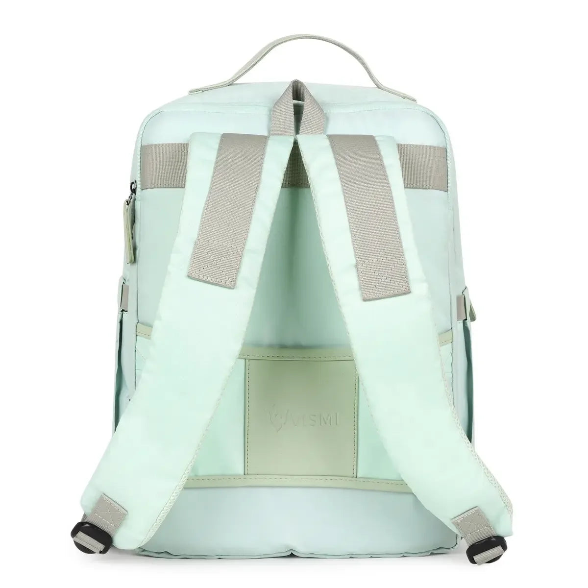 Trendy-Sea-Green-Travel-Laptop-Backpack–Everyday-Essentials-College-School-Bag