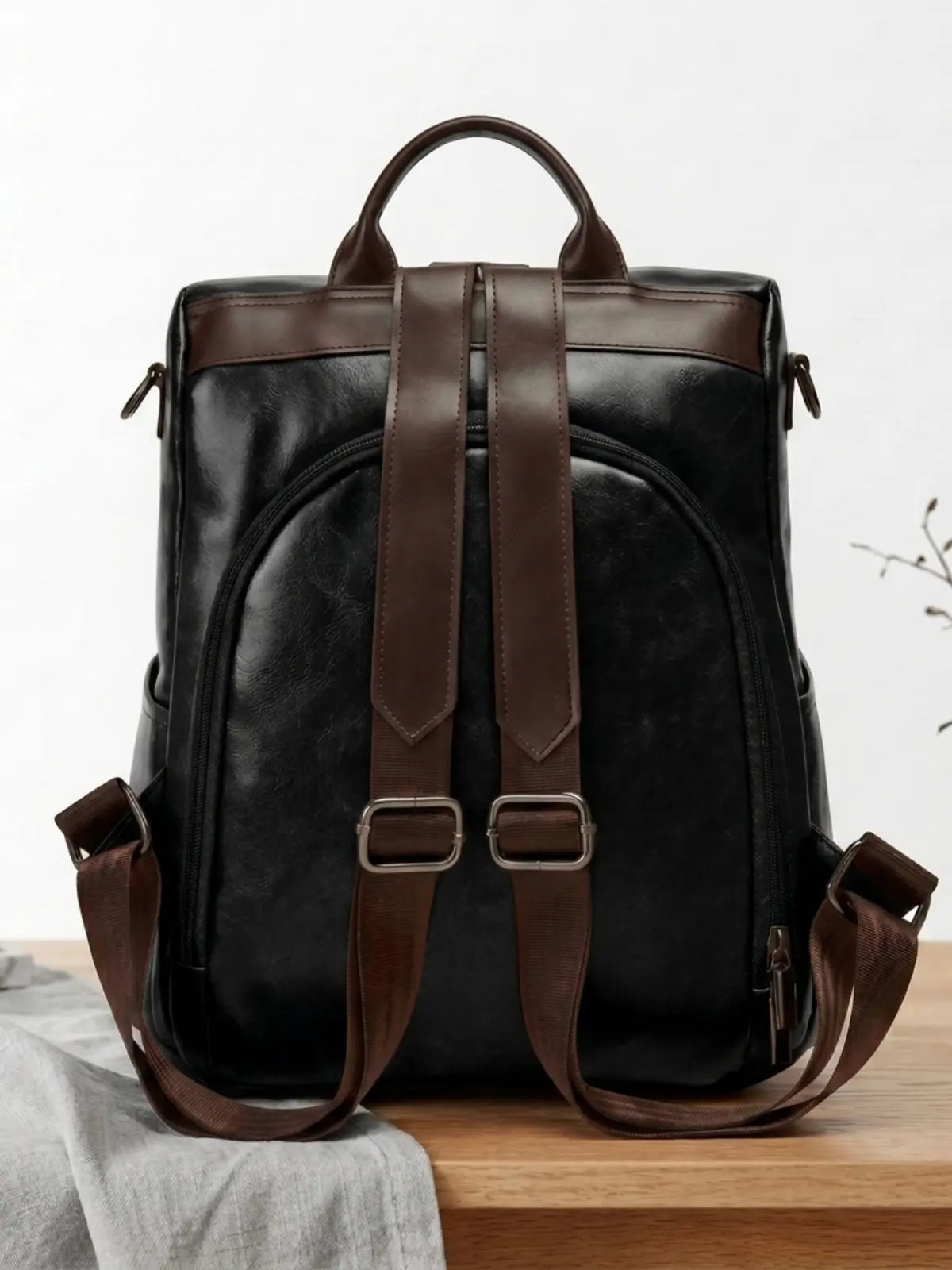 Timeless Kiara Women Backpack Handbag - Black