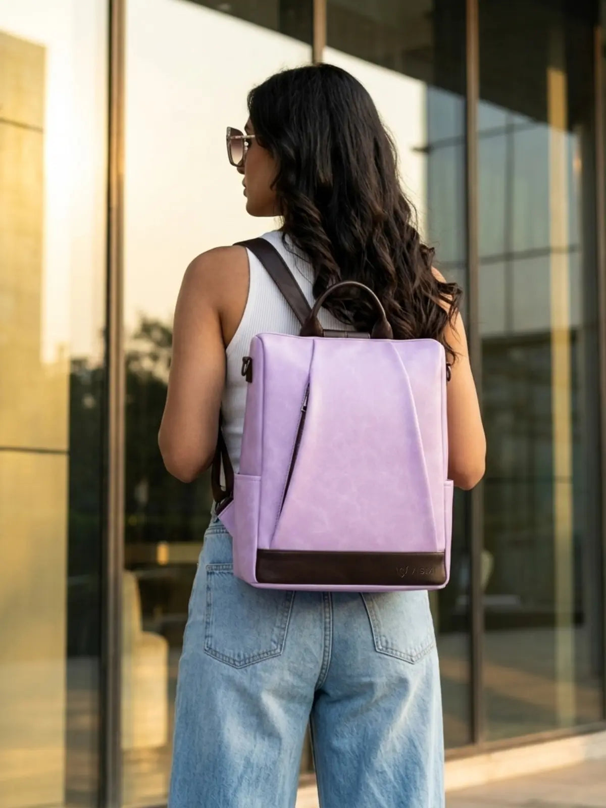 Timeless Kiara Backpack Handbag - Lavender