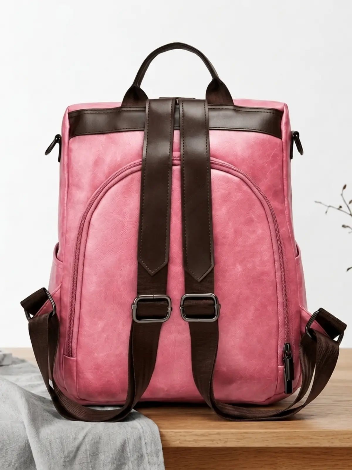 Timeless Kiara Women Backpack Handbag - Blush Pink