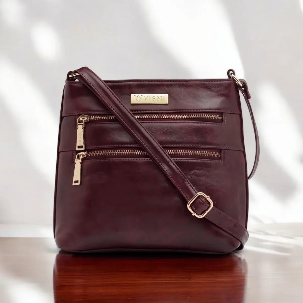 Timeless Versa Women's Sling Bag - Wine