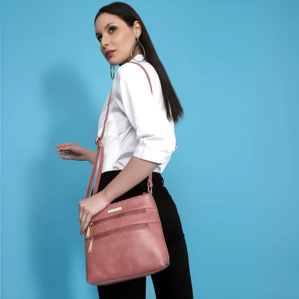 Timeless Versa Women's Sling Bag - Blush Pink