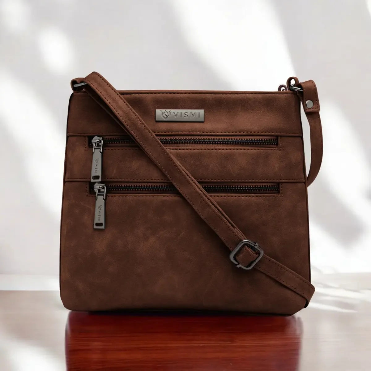 Timeless Versa Women's Sling Bag - Coffee Brown