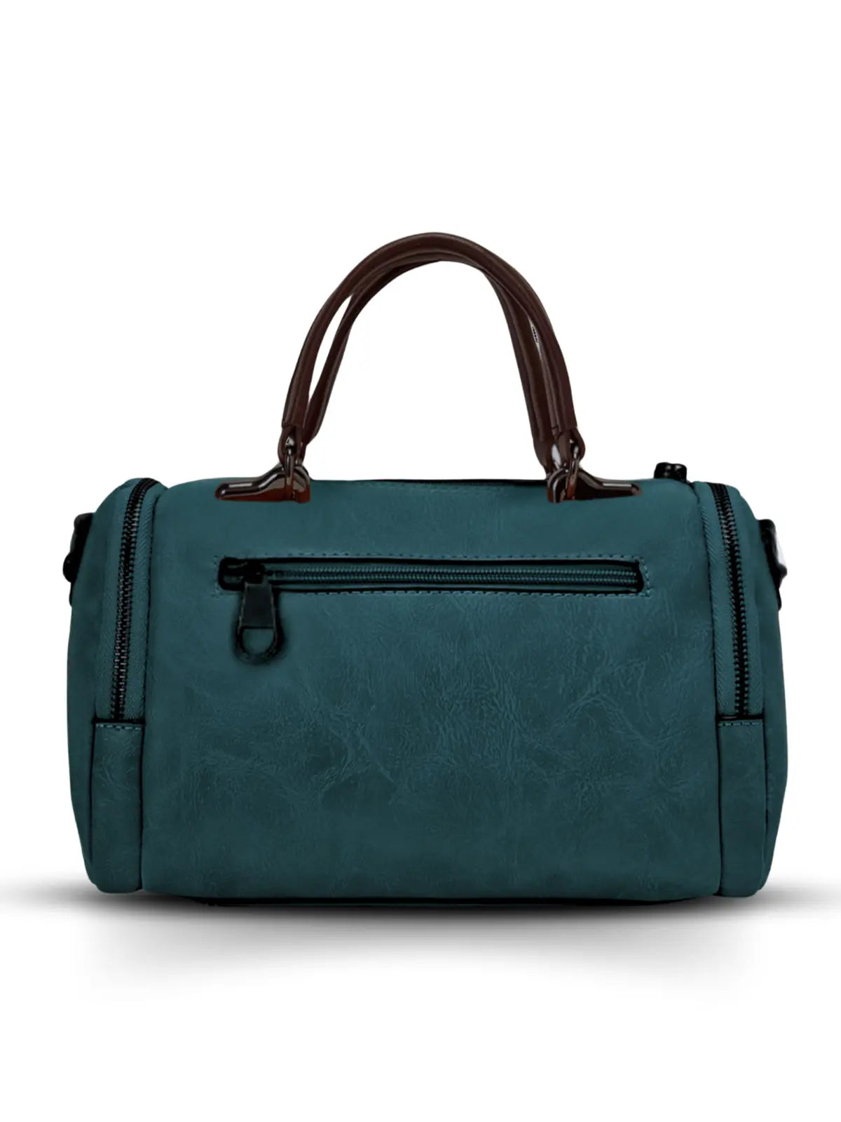 Timeless Mystique Satchel Handbag - Teal Blue