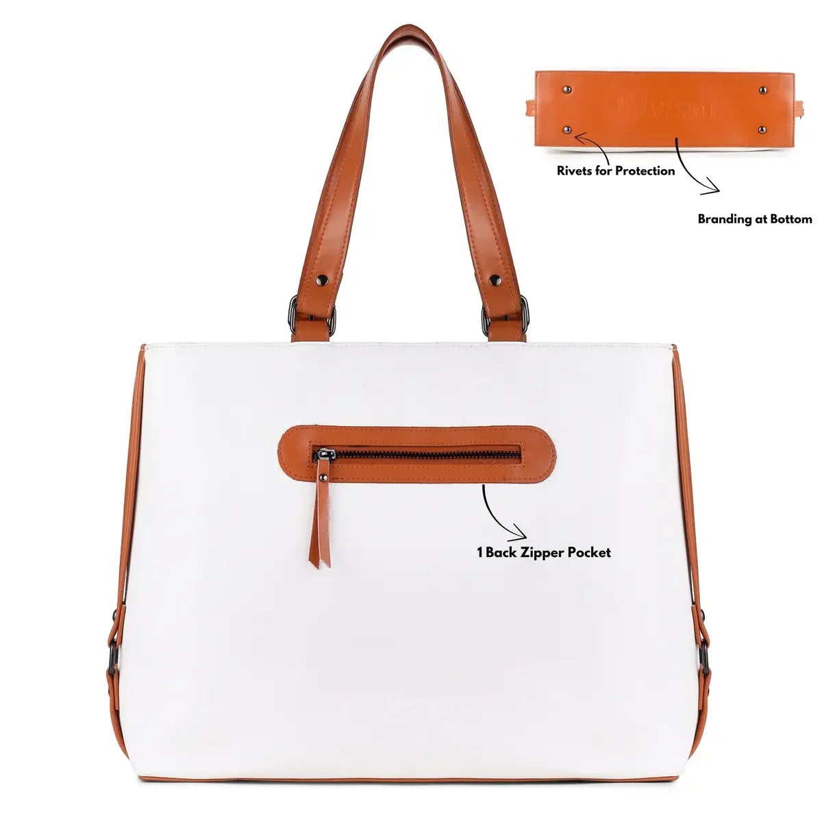 Vismiintrend-White-Work-Tote-Bag-Durable-Elegant-Handbag-for-Women