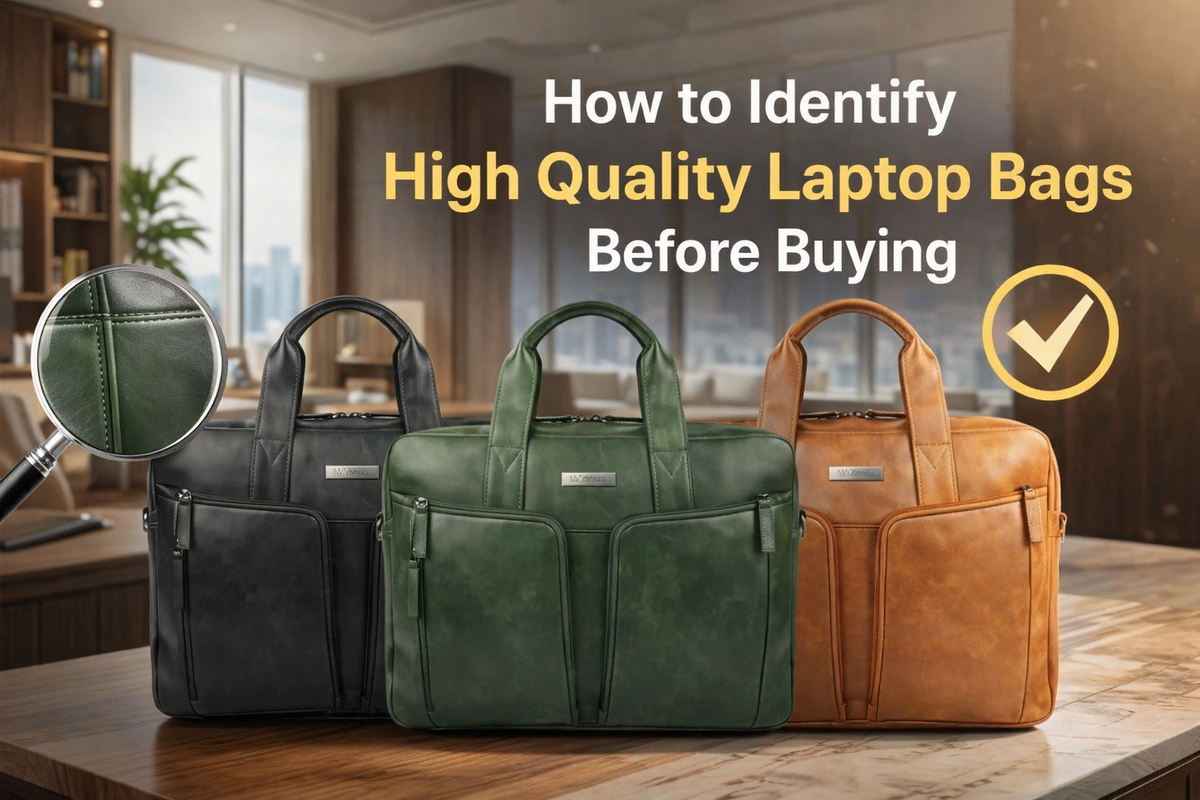 How to Choose High-Quality Laptop Bags for Men