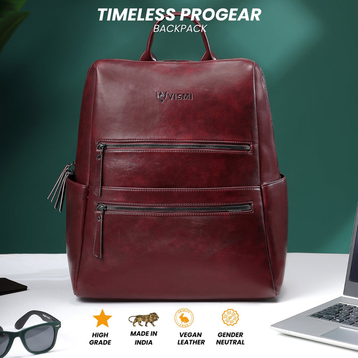 Timeless ProGear Laptop Backpack - Wine