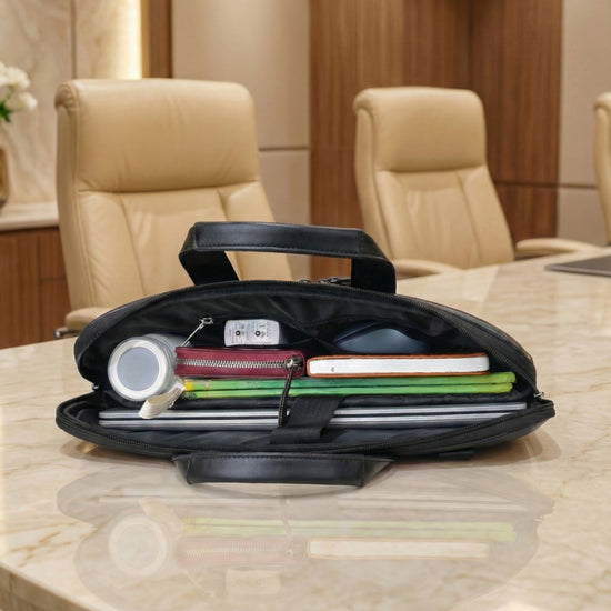 Legacy Laptop Messenger Bag- Black