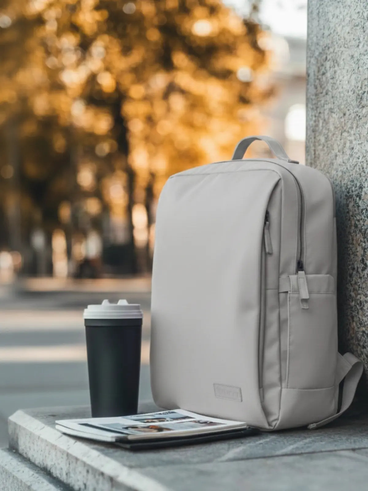 Everyday Essentials Travel Laptop Backpack - Grey