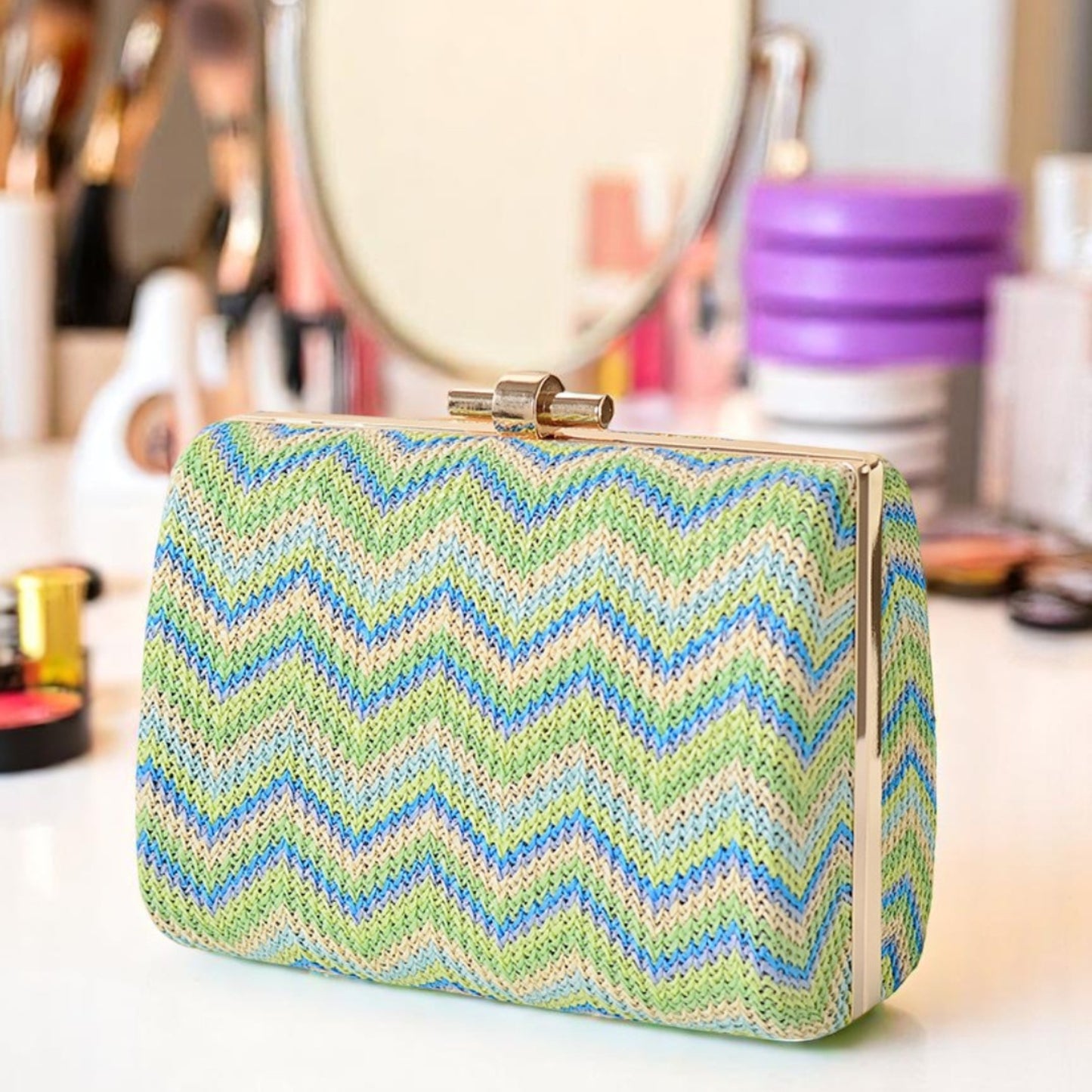 Iconic Clutches -Green