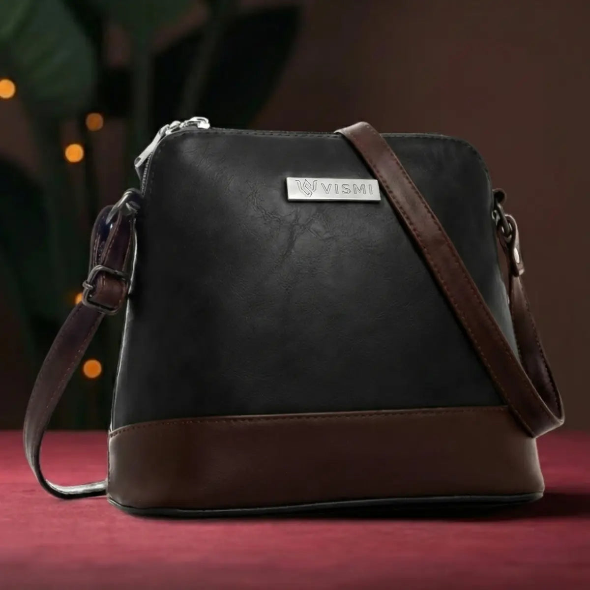 Timeless Luxe Women's Sling Bag - Black