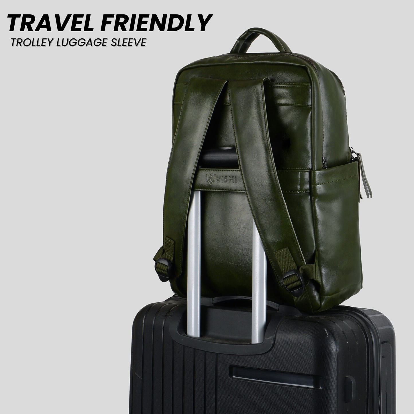 Timeless Voyager Laptop Backpack - Olive Green