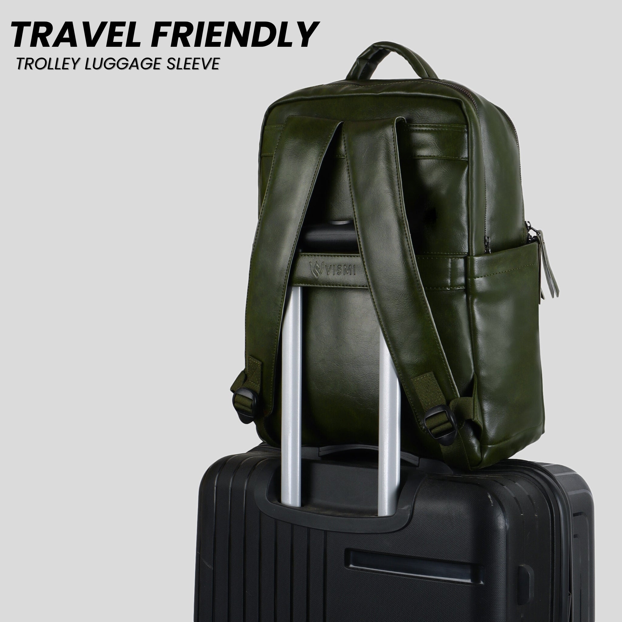 Timeless Voyager Laptop Backpack - Olive Green