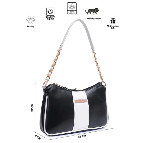 Timeless Glam Evening Bag - Black
