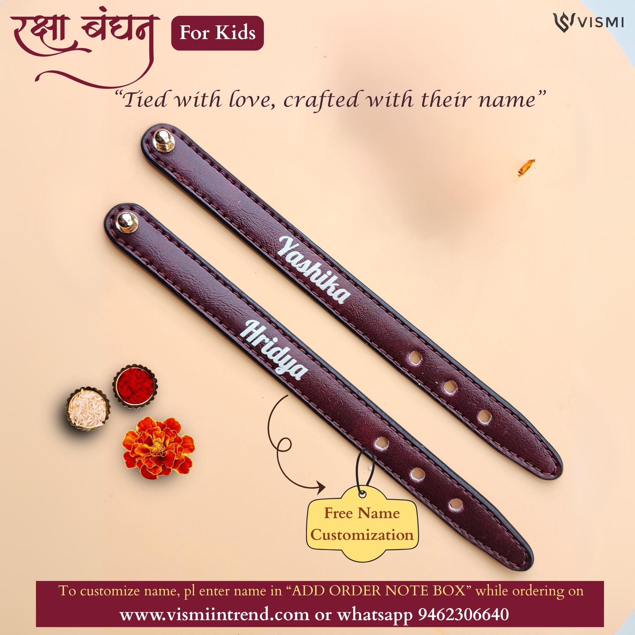Customized Rakhi