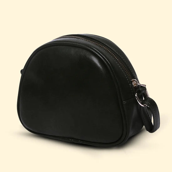 Timeless Chic Women's Sling Bag - Black