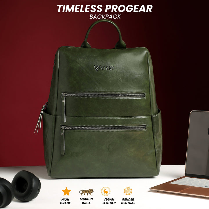 Timeless ProGear Laptop Backpack - Olive Green