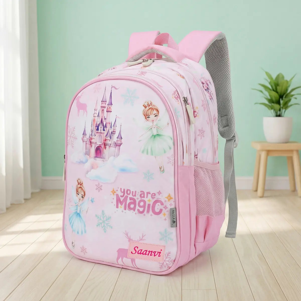 Everyday Essentials Elementary School Bag-Frozen Princess Pink