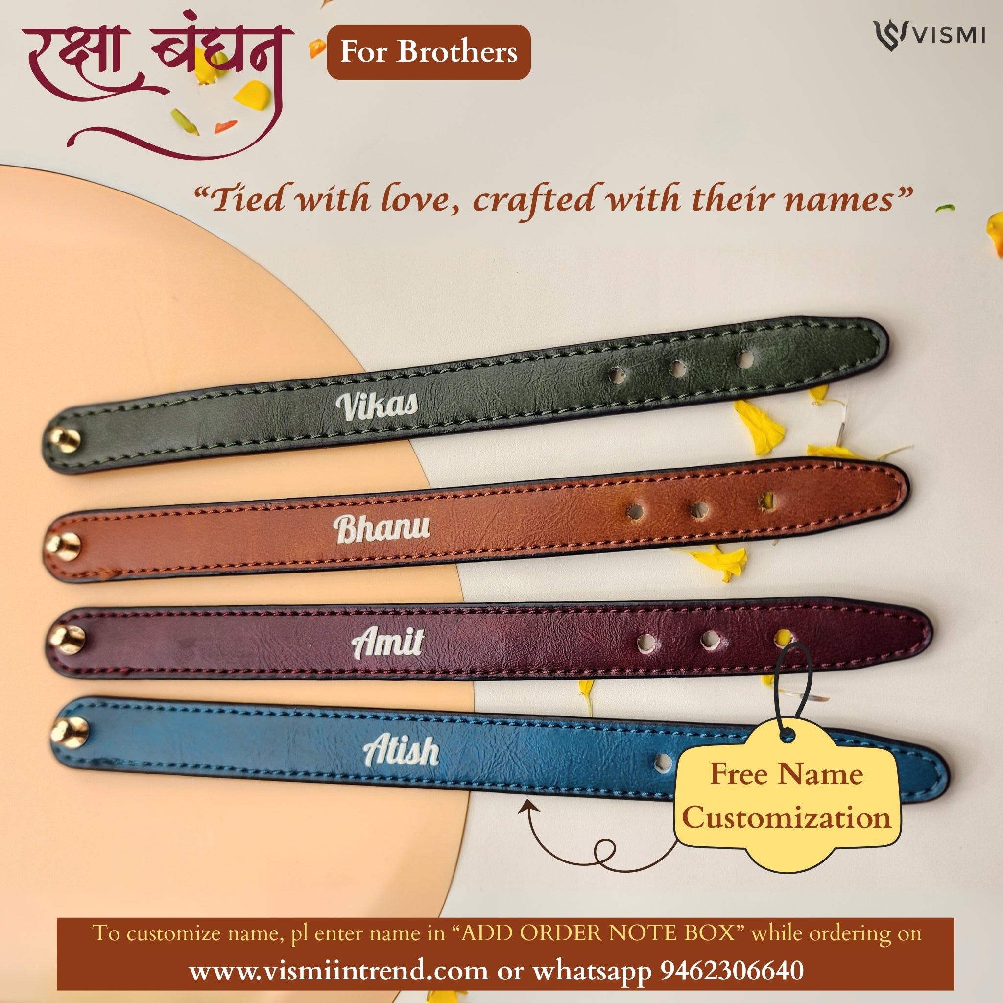Customized Rakhi