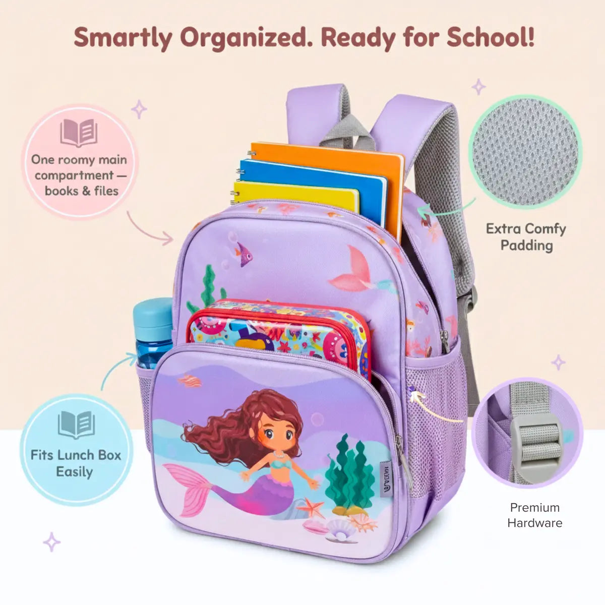 Everyday Essentials Pre School Bag – Mermaid