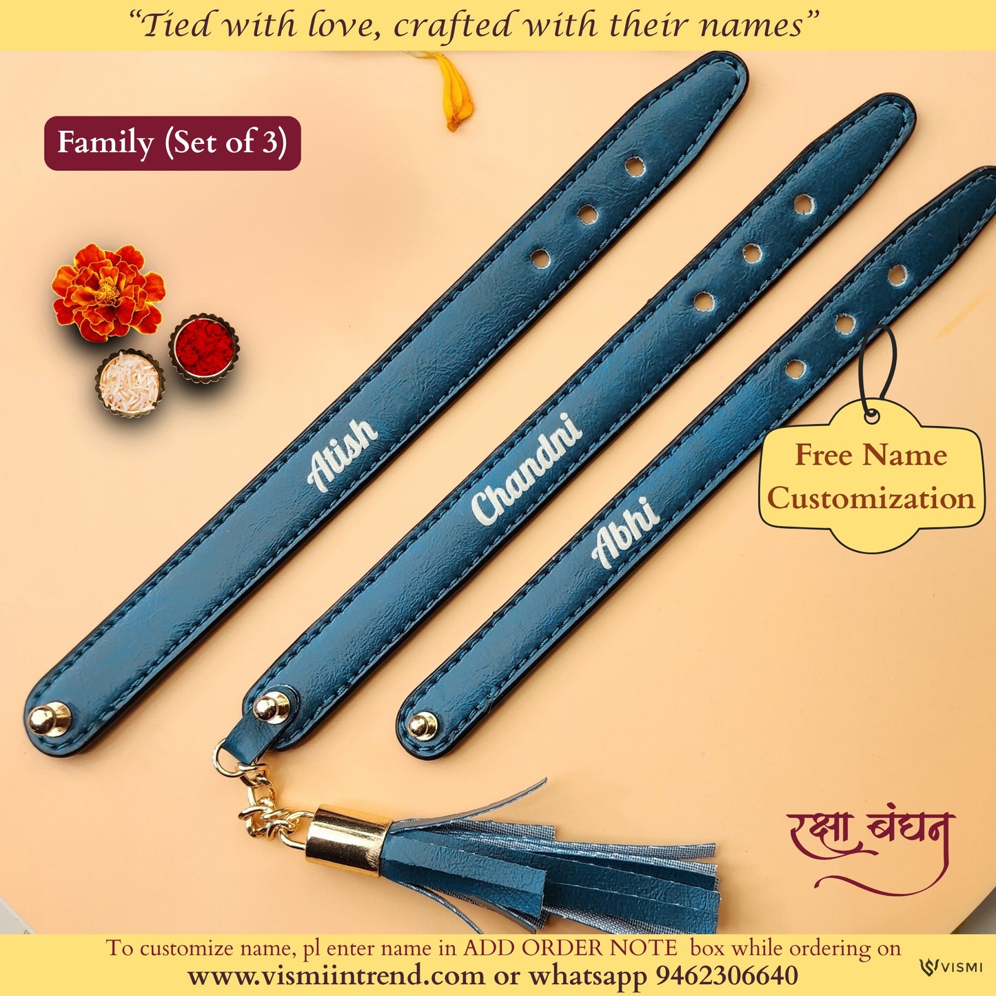 Customized Rakhi