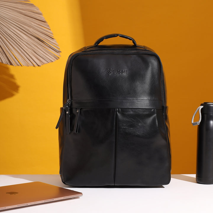 Timeless Voyager Laptop Backpack - Black