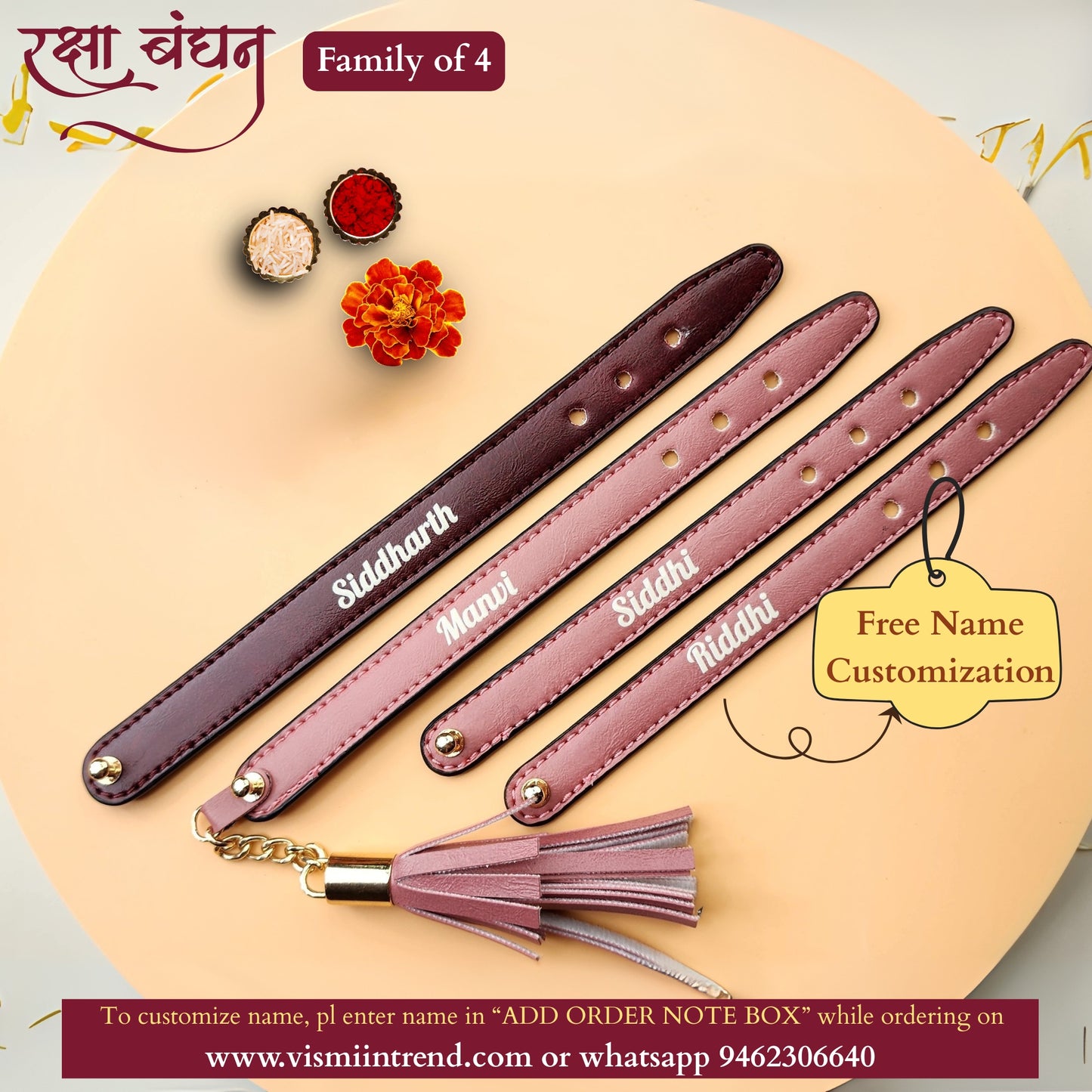 Customized Rakhi