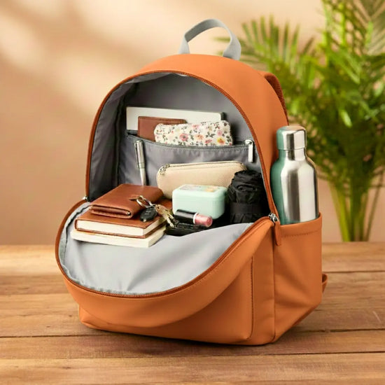 Everyday Essentials Women Backpack - Brick Orange
