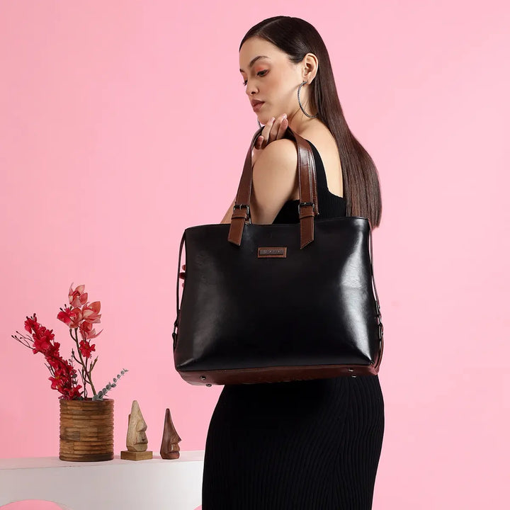 Timeless Classic Work Tote Bag - Black